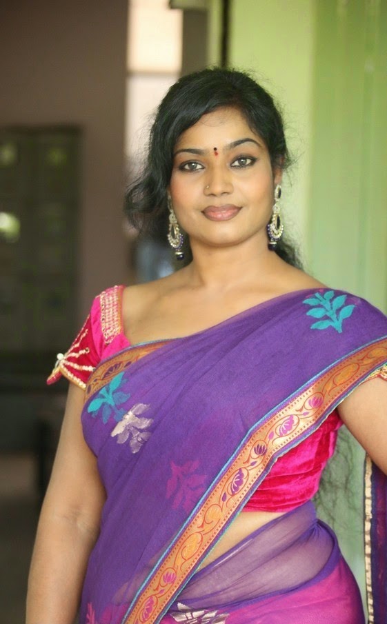 Jayavani Aunty Hot Sexy Navel Show In Transparent Saree 1 Aaaabqi