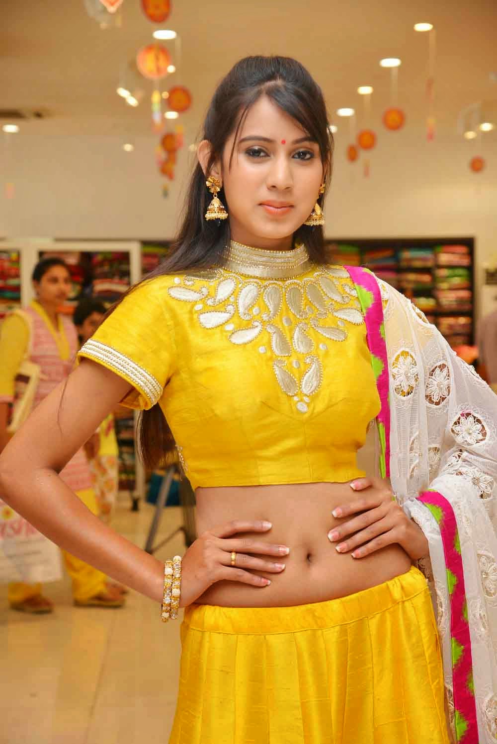 Honey Hot Sexy Navel Show In Store Opening Function PhotoShoot 4 Aaaaknc
