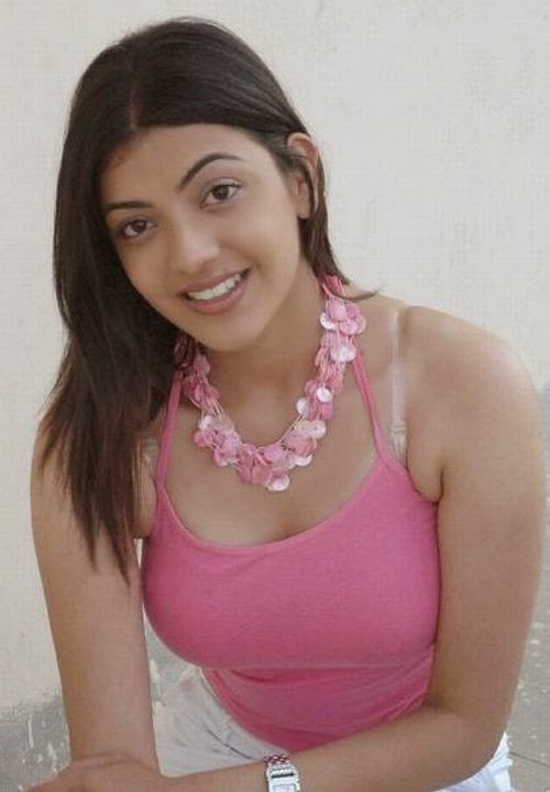 Kajal Agarwal Sexy Navel Cleavage Show In Modern Pink Dress Photoshoot Stills 18 Aaaafeq