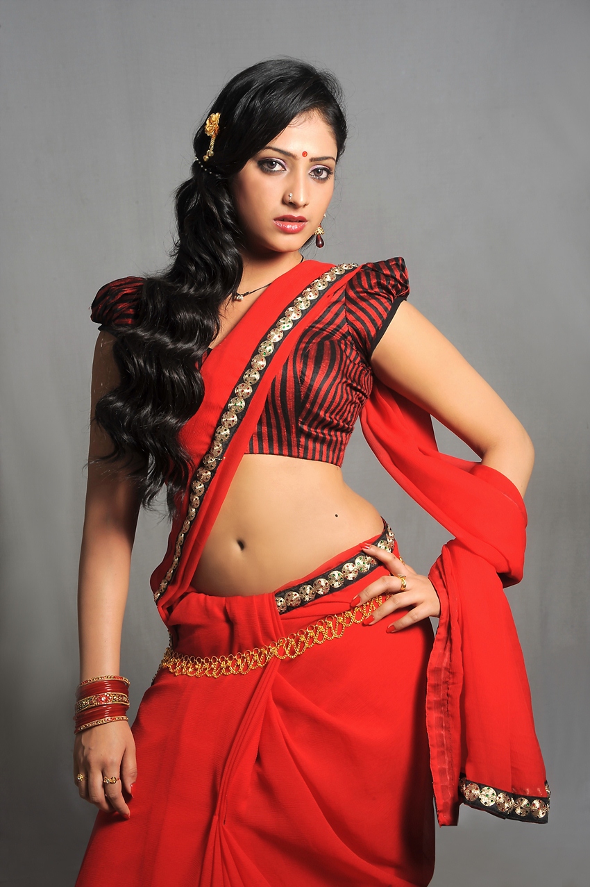 Hari Priya Hariprriya Sexy Navel Show In Saree Photos 39
