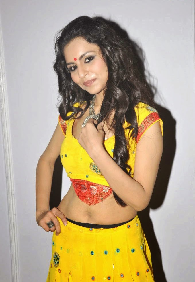 Actress Aparna Sharma Sexy Navel Show Photoshoot Stills 19