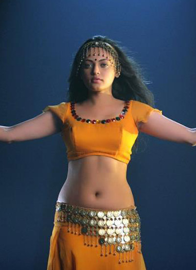 Actress Sneha Ullal Sexy Navel Show In Shorts Photoshoot Stills 2H