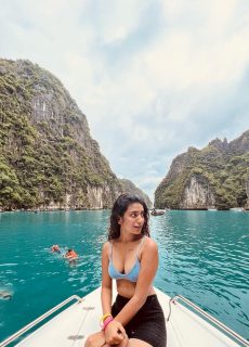 “Wink Girl” Priya Prakash Varrier In Bikini Look From Thailand Vacation Photos