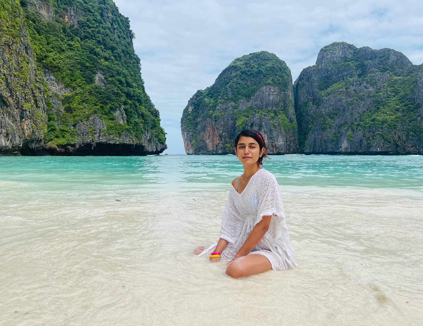 Wink Girl Priya Prakash Varrier In Bikini Look From Thailand Vacation Hot Sexy Photos 4